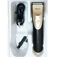 Geemy Metal Barber Electric Hair Clipper Cordless Type C input Fully Waterproof Body Groomer Model no GM6576 Color Golden-thumb2
