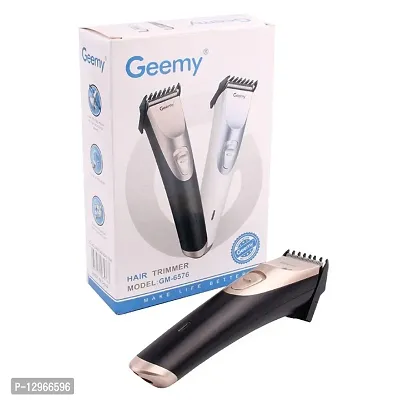Geemy Metal Barber Electric Hair Clipper Cordless Type C input Fully Waterproof Body Groomer Model no GM6576 Color Golden-thumb5