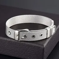 Zivom#174; Stainless Steel Watch Strap Style Bracelet For Men-thumb1