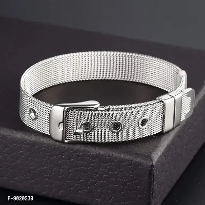Zivom#174; Stainless Steel Watch Strap Style Bracelet For Men-thumb2