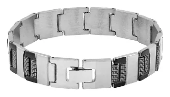 Zivom#174; Italian 316L Stainless Steel Black Plated Bracelet For Men-thumb2