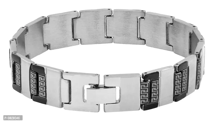 Zivom#174; Italian 316L Stainless Steel Black Plated Bracelet For Men-thumb3