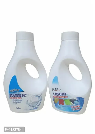 Neatlay Best Liquid Detergent  Fabric whitener 500 ml ( Set of 2 )Combo