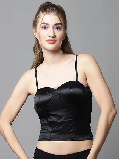 Stylish Satin Solid Bras For Women