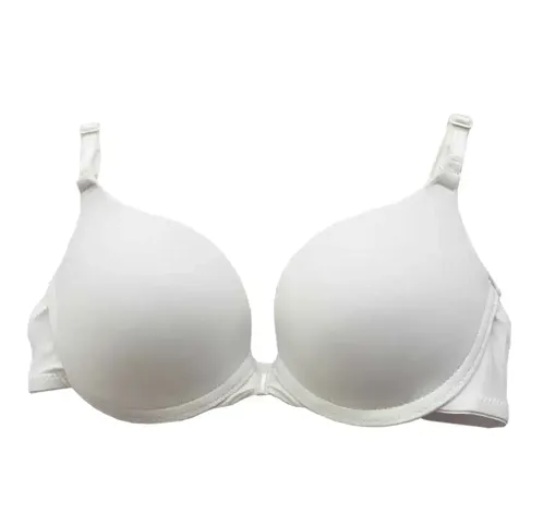 Stylish Solid Front Open Push Up Bra For Women