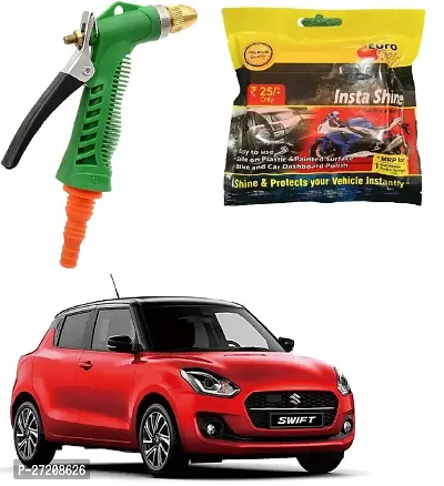 Lever High Pressure Water Spray Gun for Car Bike Washing with polish  1PCS