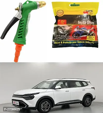 Lever High Pressure Water Spray Gun for Car Bike Washing with polish  1PCS-thumb0