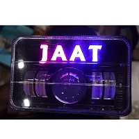 Jaat New Splendor Headlight LED Projector Headlight Hi/Low Beam H4 Connector For Hero Splendor Plus, Splendor Pro, Splendor-thumb1