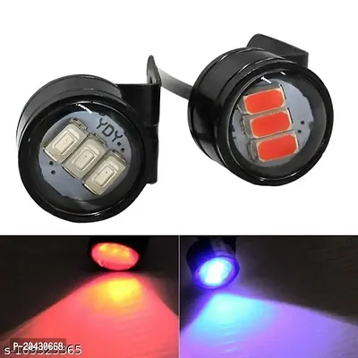 Flash Strobe Light Police Emergency Warning Lamp for Motorcycle, Car  Bike (6W, Random Color, 2 Pcs)-thumb4