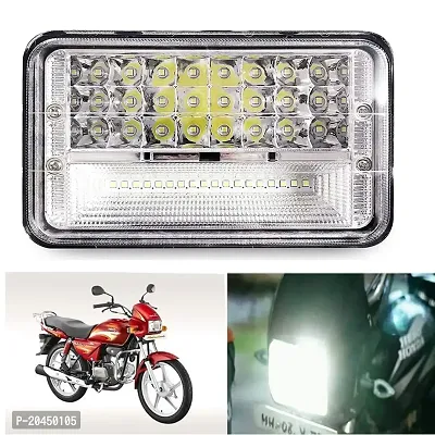 45 LED Bike Headlight for Hero Splendor Plus, Splendor Pro, Splendor (Black)