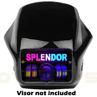 Splendor LED Projector Hi/Low Beam Headlight with Multiple Color Flashing DRL Modes Specially Made For Hero Splendor Bikes-thumb3