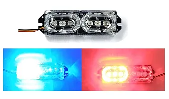 Mini Flasher  Strobe Light-378 Headlight, License Plate Light, Brake Light, Parking Light Motorbike LED for Hero, Bajaj, Suzuki Motorcycle Daytime Running Light-thumb1