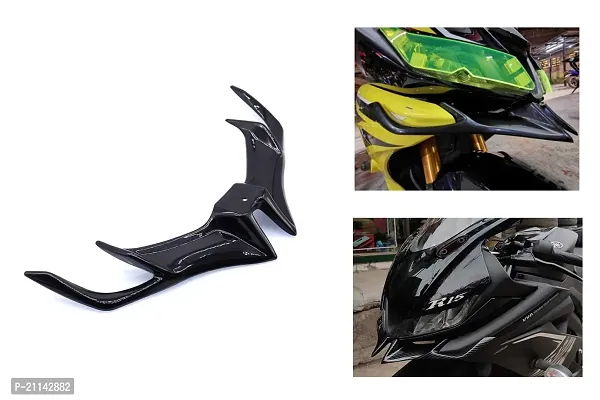 Winglet 2.0 for R15 V2 (Color- Black) (Material-ABS)-thumb3