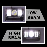 LED Headlight Hi/Low Beam With 3 Mode Red and Blue Flashing For Hero Splendor Plus, Splendor Pro, Splendor-thumb1