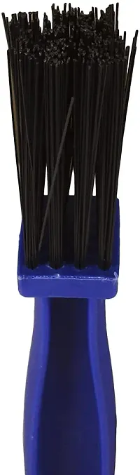 Universal Motorcycle/Cycle Chain Cleaner Brush for Bikes (Blue)-thumb1
