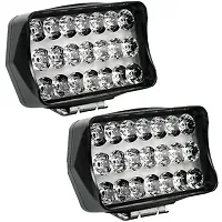 Super Bright 21 Led Light Bar Universal Fog Lights For Bike  Cars 2 Pcs With 1 Pcs On/Off Switch-thumb1