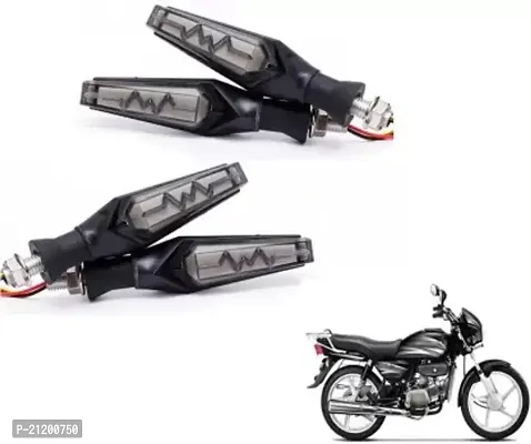 Front, Rear LED Indicator Light for Bajaj, Honda, Hero, Universal For Bike, Bajaj, Honda Splendor, Duke 180, Pulsar, HF-Deluxe, Splendor Plus 4pc