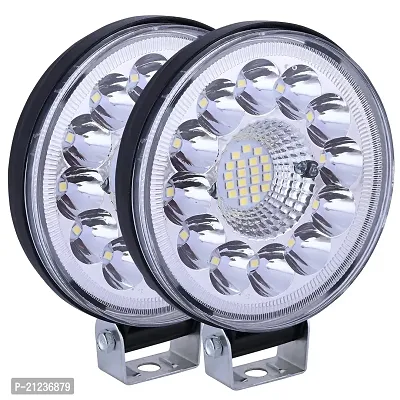 Combo of Fog Light 33 LED Car Bike Headlight Lamp With Push Pull Switch 2pc-thumb4