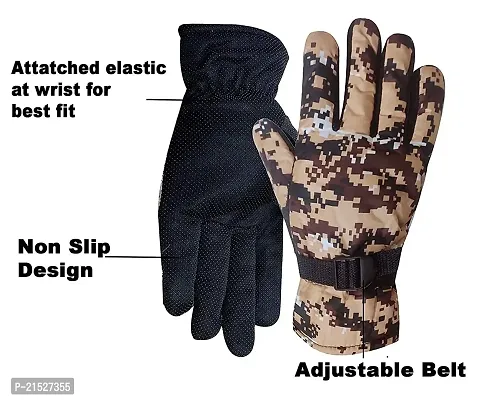 Winter Gloves For Men Bike Riding Hand Gloves For Men Pack of 1 Pair  Assorted Color-thumb2