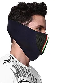 Half Ninja Face Cover Mask Face Mask Pro+ for Bike,Ski, Cycling, Running, Hiking - Protects from Wind, Sun, Dust - 4 Way Stretch - #1 Rated Face Protection Mask (Black Pack of 1)-thumb1