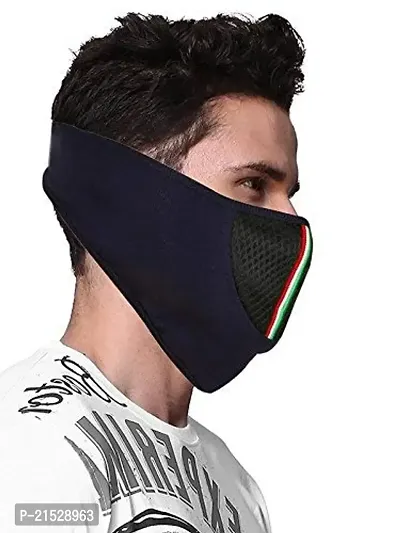 Half Ninja Face Cover Mask Face Mask Pro+ for Bike,Ski, Cycling, Running, Hiking - Protects from Wind, Sun, Dust - 4 Way Stretch - #1 Rated Face Protection Mask (Black Pack of 1)-thumb2