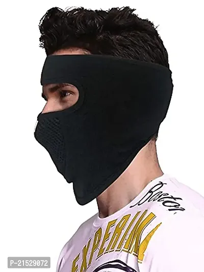 Full Ninja Face Cover Mask Face Mask Pro+ for Bike,Ski, Cycling, Running, Hiking - Protects from Wind, Sun, Dust - 4 Way Stretch - #1 Rated Face Protection Mask (Black Pack of 1)-thumb3