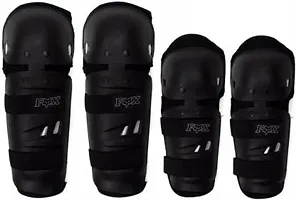 Fox Racing Standard Knee and Elbow Guards (Set of 4) for Biking-thumb1