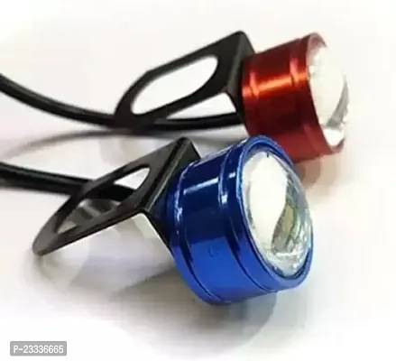 3 LED Flash Strobe Light Emergency Warning Lamp for Motorcycle, Car  Bike (6W, Random Color, 2 Pcs).