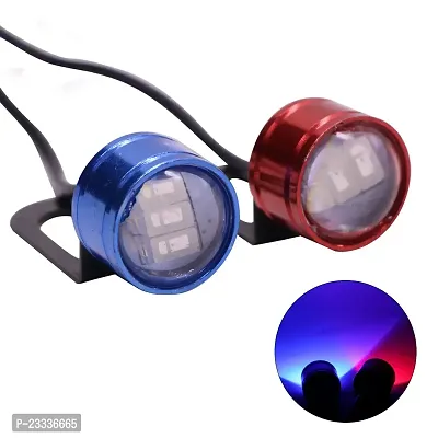 3 LED Flash Strobe Light Emergency Warning Lamp for Motorcycle, Car  Bike (6W, Random Color, 2 Pcs).-thumb2