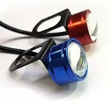 3 LED Flash Strobe Light Emergency Warning Lamp for Motorcycle, Car  Bike (6W, Random Color, 2 Pcs).-thumb1