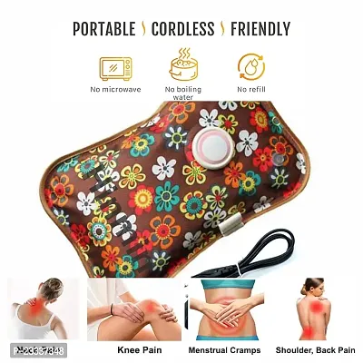 Electric Warm Gel Bag With Auto Cutoff for Joint/Muscle Pain electric 1 L Hot Water Bag (Multicolor) Electric Water Bag 1 L Hot Water Bag (Multicolor) Without Water-thumb2