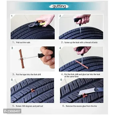 PUNCHER-STRIPS(30)Tubeless Tyre Puncture Repair Kit Tubeless Tyre Puncture Repair Kit-thumb2