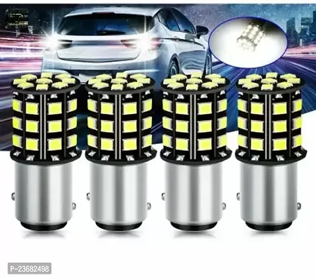 4 PCS 33-SMD LED Tail Brake Stop Reverse Parking Turn Signal Light Bulbs Indicator Light Car, Motorbike, Truck, Van LED for Royal Enfield (15 V, 15 W)  (Bullet 350, Classic 350, Classic 500, Universal-thumb0