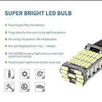 T15 LED Bulb Super Bright 45 SMD 10w 1000lm 6000K Canbus Error Free Bulbs Fit For Auto Backup Reverse Lights - Pack of 2 (White)-thumb2