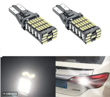 T15 LED Bulb Super Bright 45 SMD 10w 1000lm 6000K Canbus Error Free Bulbs Fit For Auto Backup Reverse Lights - Pack of 2 (White)-thumb4