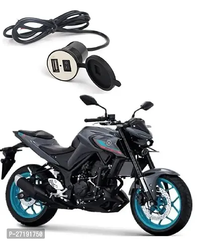 Motorcycle Bike Mobile Phone USB Charger Power Adapter 12v Waterproof Universal for All Scooters  Bikes