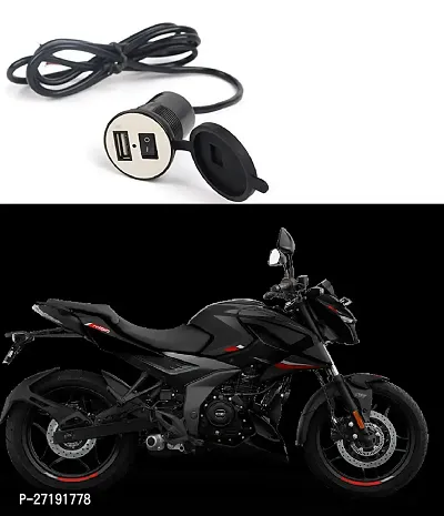 Motorcycle Bike Mobile Phone USB Charger Power Adapter 12v Waterproof Universal for All Scooters  Bikes