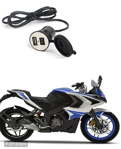 Motorcycle Bike Mobile Phone USB Charger Power Adapter 12v Waterproof Universal for All Scooters  Bikes