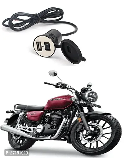 Motorcycle Bike Mobile Phone USB Charger Power Adapter 12v Waterproof Universal for All Scooters  Bikes