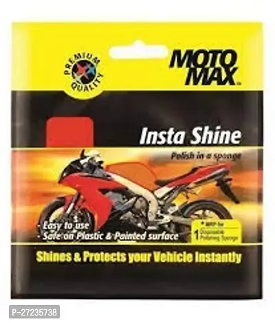 Insta Shine (Sponge with Polish) for Cars, Bikes, Scooters ,Pack of 2-thumb0