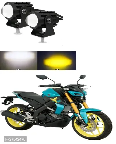 Mini Driving Fog Light Lamp Projector Lens Spotlight Led Motorcycle Headlight Dual Color Motorbike Lighting System (12 V, 36 W)