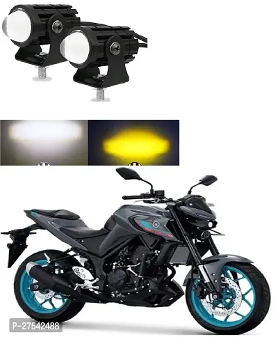 Mini Driving Fog Light Lamp Projector Lens Spotlight Led Motorcycle Headlight Dual Color Motorbike Lighting System (12 V, 36 W)