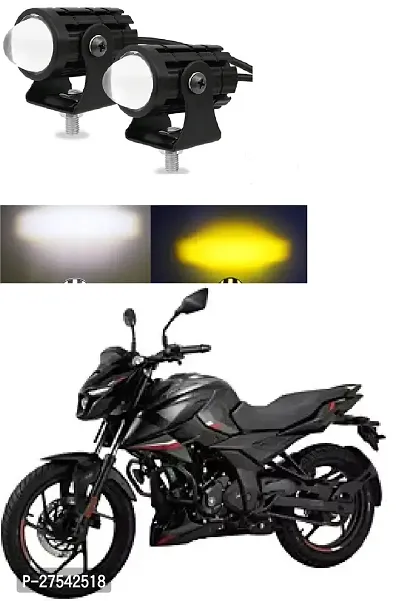 Mini Driving Fog Light Lamp Projector Lens Spotlight Led Motorcycle Headlight Dual Color Motorbike Lighting System (12 V, 36 W)