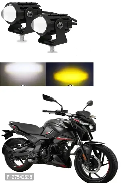 Mini Driving Fog Light Lamp Projector Lens Spotlight Led Motorcycle Headlight Dual Color Motorbike Lighting System (12 V, 36 W)-thumb0