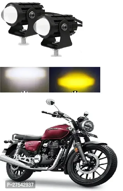 Mini Driving Fog Light Lamp Projector Lens Spotlight Led Motorcycle Headlight Dual Color Motorbike Lighting System (12 V, 36 W)