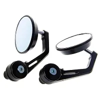 Round Mirror Side Rear View Edge Convex Mirrors Bike-thumb3