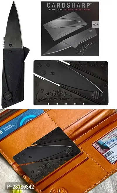 Folding Pocket Cutter Portable Outdoor Cutter Card-sized Folding Cutter 65mm 304 Stainless Blade Pocket Cutter Survival Gear Self-defence Tool Box Cutter