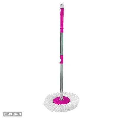 Mop Stick Adjustable Rapid-Change Handle Ideal For Floor Cleaning With 10-Inch Mop Plate-thumb0