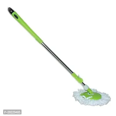 Mop Stick Adjustable Rapid-Change Handle Ideal For Floor Cleaning With 10-Inch Mop Plate