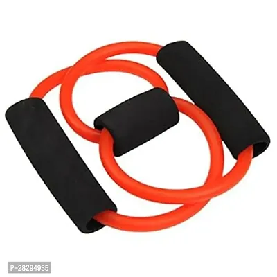 Soft Latex Figure 8 Yoga Fitness Workout Toning Resistance Tube-thumb0